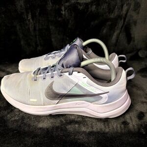 Nike Downshifter 12 DD9293-500 Mens 8 Running Shoes Indigo Haze Gridiron Sneaker